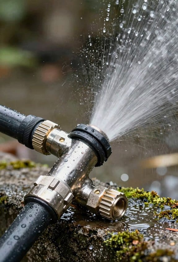 inspect suction hose for blockages