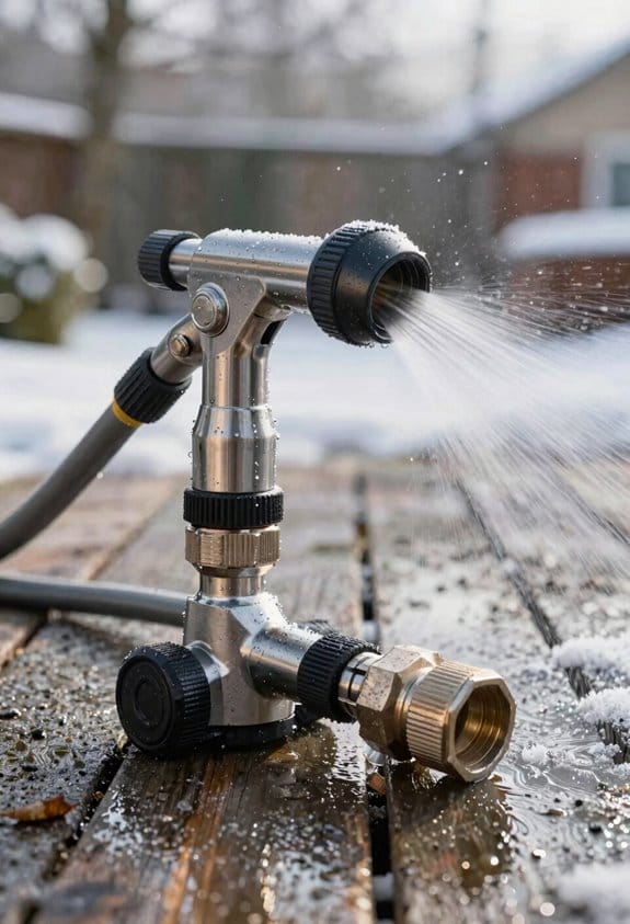 winterize gas powered pressure washer